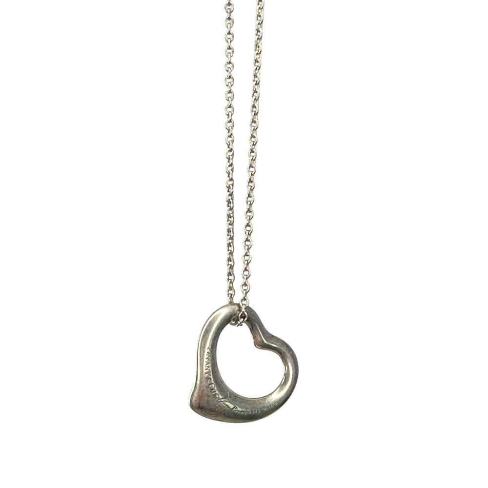 Tiffany & Co. Elsa Peretti Small Open Heart Necklace - Picture 3 of 12
